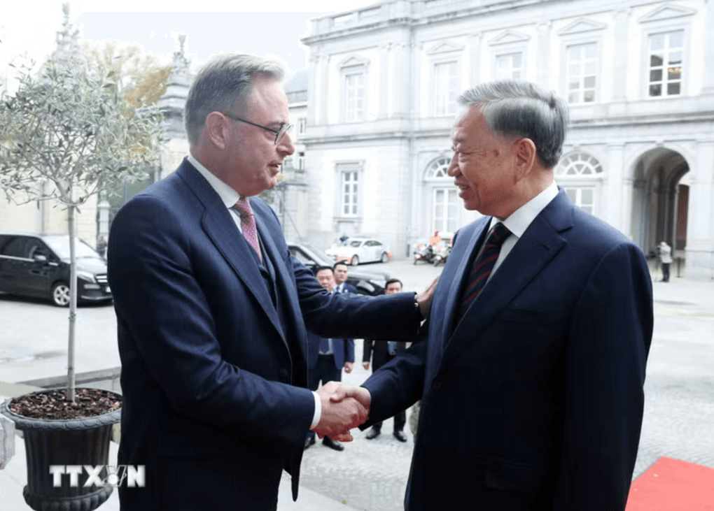 Thủ tướng Vương quốc Bỉ Bart De Wever chủ trì Lễ đón Tổng Bí thư, Chủ tịch nước Tô Lâm - 1
