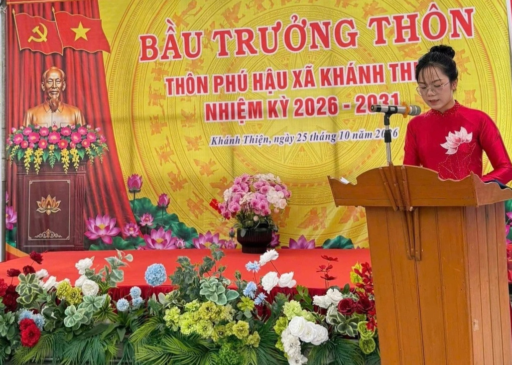 Bỏ việc văn phòng, cô gái xinh đẹp 26 tuổi trúng cử trưởng thôn ở Ninh Bình - 2