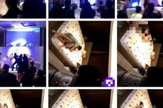 Bị “cắm sừng”, chú rể tung clip nóng của cô dâu tại đám cưới?