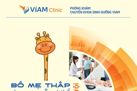 Tăng trưởng chiều cao tối ưu cùng VIAM Clinic