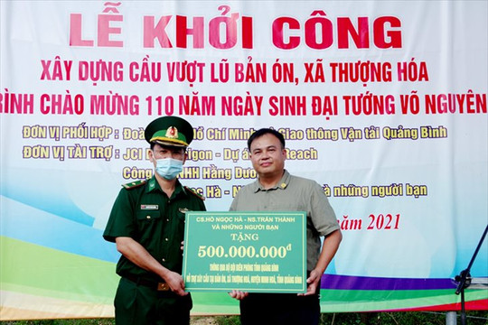 Quảng Bình: Khởi công xây dựng cầu vượt lũ tại bản Ón - Đồng bào Rục