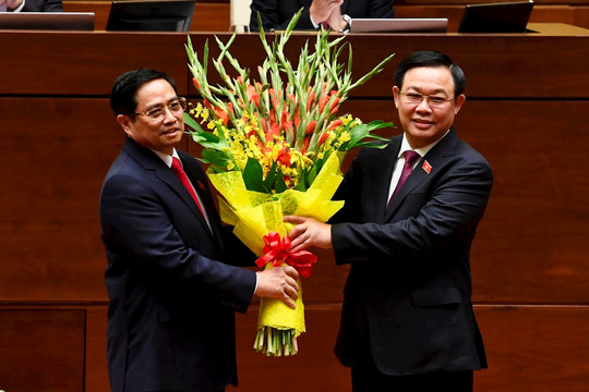 Ông Phạm Minh Chính được bầu làm Thủ tướng nhiệm kỳ 2021-2026