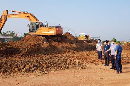 Vĩnh Phúc cưỡng chế GPMB tại dự án KĐT mới Nam Vĩnh Yên