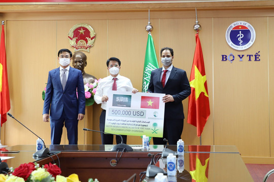 Ả Rập Xê Út viện trợ 500 nghìn USD cho Việt Nam phòng, chống dịch Covid-19