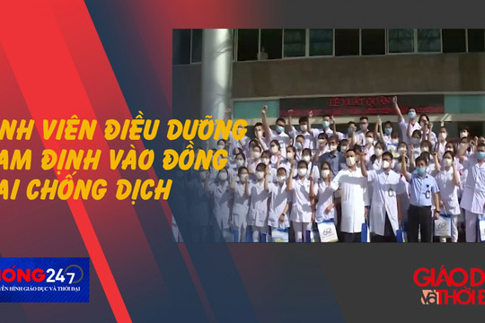 Sinh viên Đại học Điều dưỡng Nam Định vào Đồng Nai chống dịch