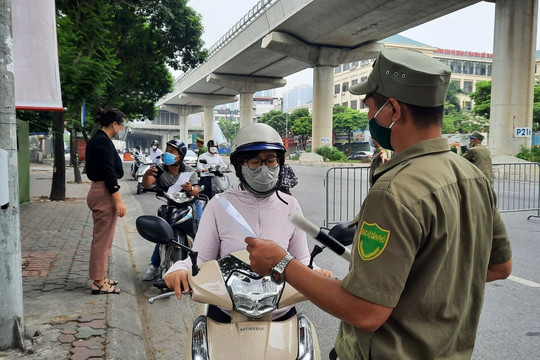 Hà Nội: phạt  hơn 1.000 trường hợp vi phạm phòng, chống dịch