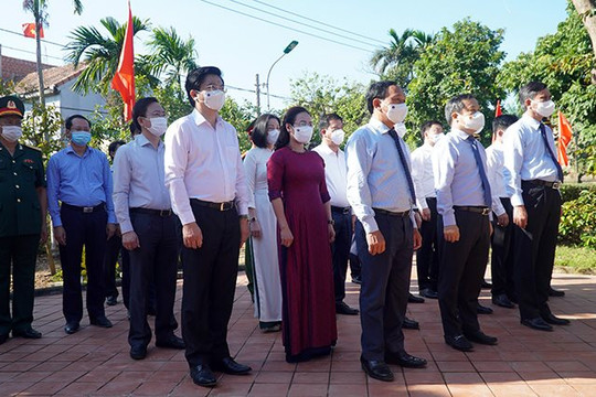 Quảng Bình: Dâng hương tưởng niệm Đại tướng Võ Nguyên Giáp 