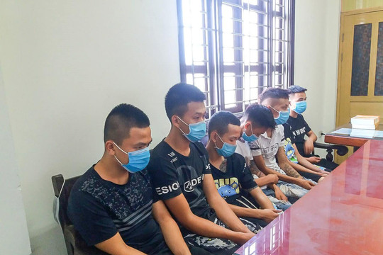 Sang Nam Định cướp tài sản, 7 thanh thiếu niên Thái Bình bị bắt