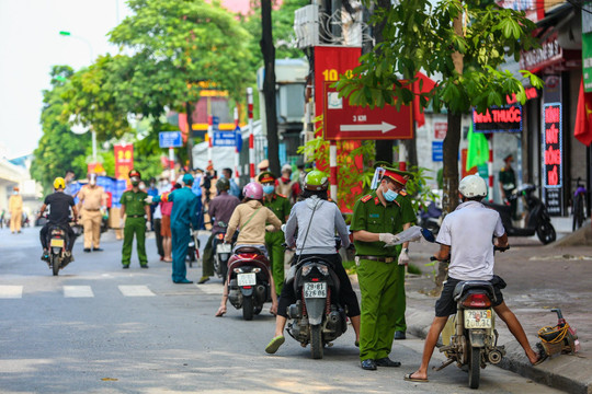 Hướng dẫn đi lại giữa 3 vùng chống dịch của Hà Nội