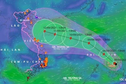 Chuyên gia khí tượng: Bão Conson gây mưa lớn diện rộng