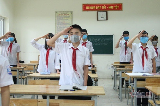 Học sinh Hà Nội chuẩn bị được trở lại trường