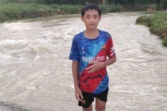 Thanh Hoá: Nam sinh lớp 7 cứu sống bé gái 9 tuổi dưới dòng nước chảy xiết