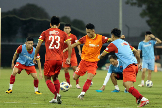ĐT U23 Việt Nam dốc sức tập luyện tại UAE, hướng tới Vòng loại U23 châu Á 2022