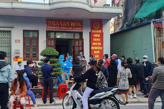 Nam Định: Ngày 23/12 thêm 83 ca, nhiều bệnh nhân về từ Hà Nội