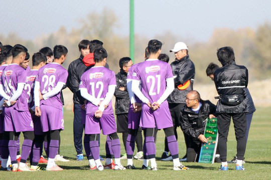 ĐT U23 Việt Nam đã sẵn sàng cho trận ra quân gặp ĐT U23 Đài Bắc Trung Hoa