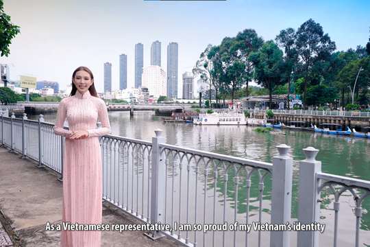 Ngắm nhìn Việt Nam qua clip dự thi của Thùy Tiên tại Miss Grand International