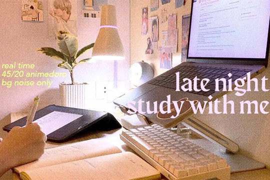“Study with me” - Trào lưu học tập cho giới trẻ
