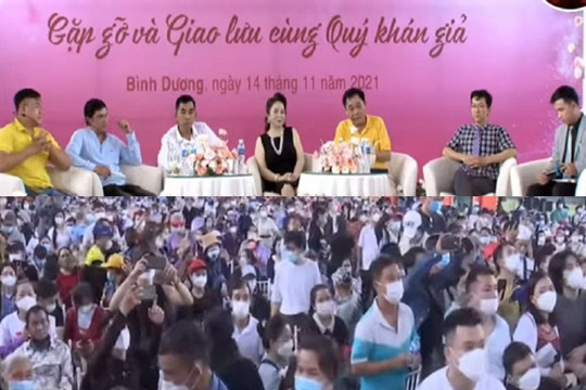 Bà Nguyễn Phương Hằng tiếp tục công kích nghệ sỹ trên livestream