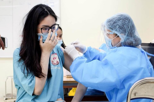 28 tỉnh, thành đã tiêm vaccine cho học sinh