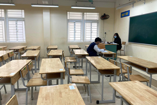 Sở GD&ĐT Hà Nội nói về trường chỉ có một học sinh đi học trực tiếp