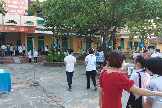 Nam Định: Lại thêm chùm Covid-19 cộng đồng trong trường học