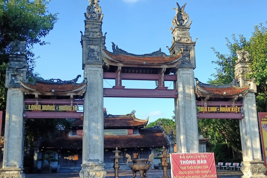 Thái Bình: Dừng tổ chức Lễ hội đền Trần và Ngày hội Văn hóa