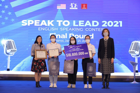 THPT Chuyên Lê Quý Đôn (Quảng Trị) giành giải nhất thi hùng biện tiếng Anh
