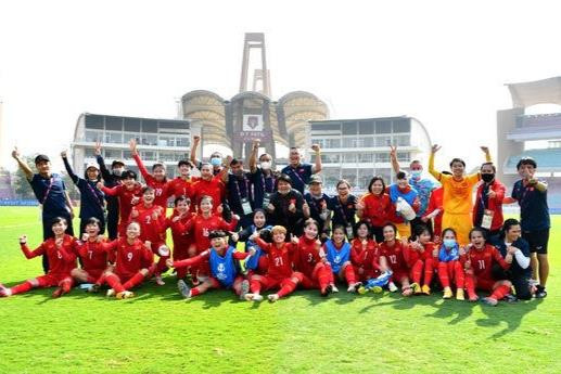 Đội tuyển bóng đá nữ Việt Nam ghi tên mình vào VCK World Cup 2023