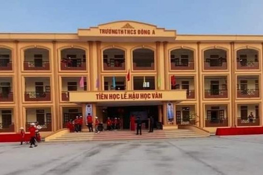 Kỷ luật phó hiệu trưởng trường TH&THCS Đông Á - Đông Hưng, Thái Bình