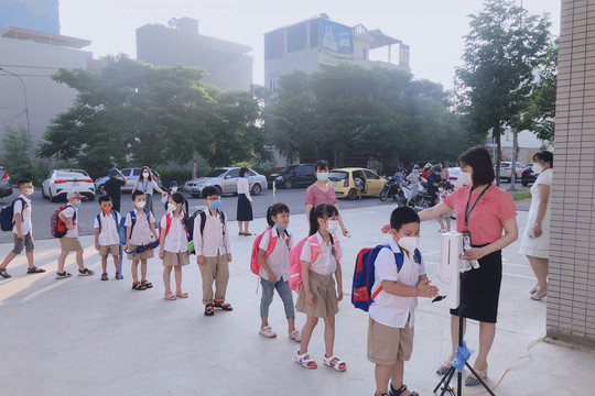 Bắc Ninh: Tăng cường phòng chống dịch, đảm bảo "trường học an toàn"