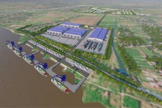 Hà Nam muốn xây cụm cảng Yên Lệnh trên 23ha bãi sông Hồng