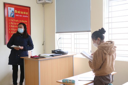 Hưng Yên: Trường học linh hoạt triển khai mô hình "2 trong 1"