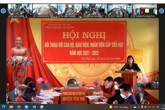 Bắc Giang: Phòng GD&ĐT huyện Yên Thế giải đáp vướng mắc của giáo viên tiểu học