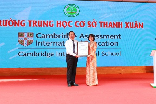 Trường THCS Thanh Xuân với thành tích top đầu Thủ đô
