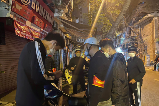 Tổ 141 Hà Nội tạm giữ hơn 100 thanh thiếu niên
