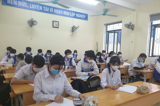 Thái Bình: Nhiều điểm mới trong Kì thi vào lớp 10 năm học 2022-2023