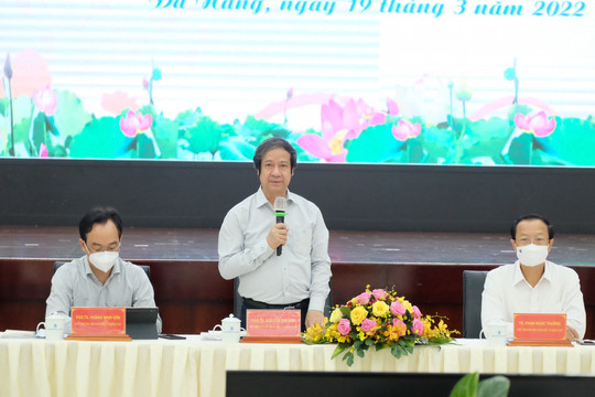 Bộ trưởng Bộ GD&ĐT chỉ ra 3 trụ cột để phát triển ĐH Đà Nẵng thành ĐH Quốc gia
