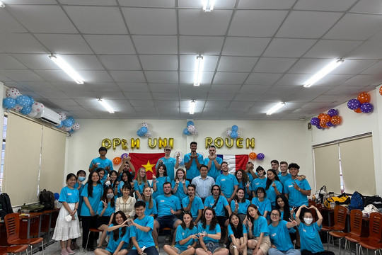 Trường ĐH Mở TP.HCM tổ chức chương trình giao lưu văn hóa Việt - Pháp