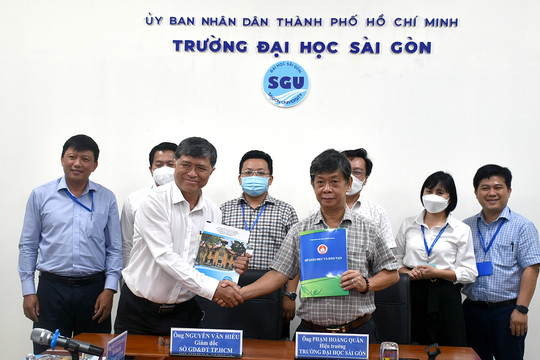 Sở Giáo dục và Đào tạo TPHCM hợp tác toàn diện với Trường ĐH Sài Gòn