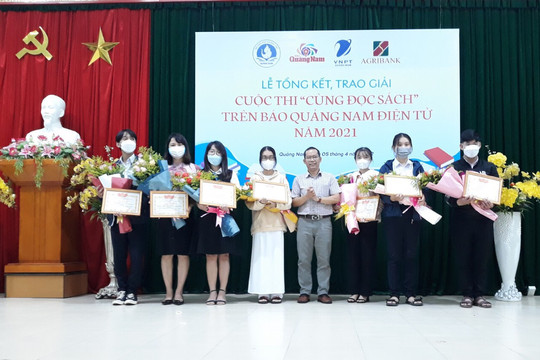 Quảng Nam: Trao giải cuộc thi Cùng đọc sách
