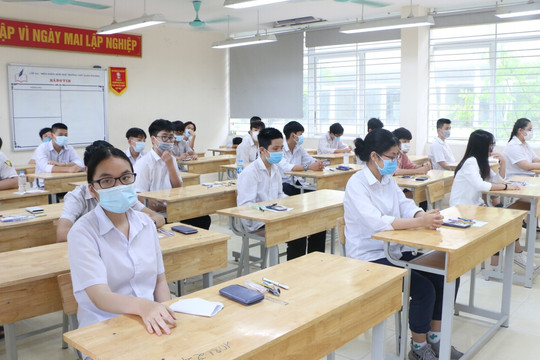 Nam Định "chốt" thời gian tổ chức thi vào lớp 10 năm 2022