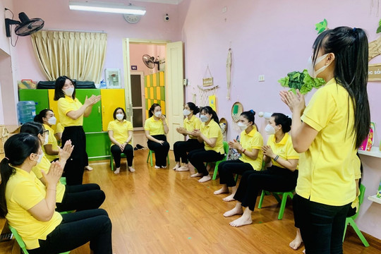 Hà Nội: Bảo đảm an toàn cho trẻ mầm non đến trường học trực tiếp