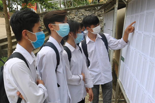 Thái Nguyên công bố kết quả thi chọn học sinh giỏi cấp tỉnh