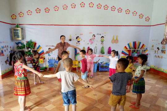 Lào Cai đặt mục tiêu đến 2025 đạt chuẩn Phổ cập Giáo dục mầm non trẻ em 4 tuổi