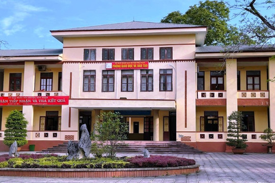 Thanh Hoá: Phòng Giáo dục huyện vi phạm nguyên tắc đánh giá học sinh