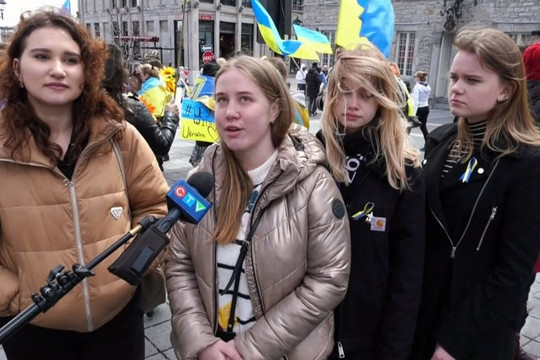 Nỗi lòng của những sinh viên Ukraine xa quê