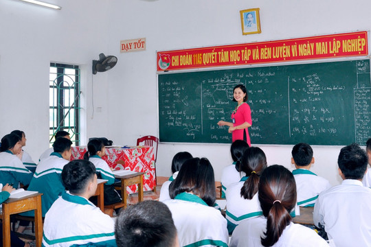 GS.TS Lê Anh Vinh: Tự chọn môn là tin vui đối với giáo viên và học sinh!