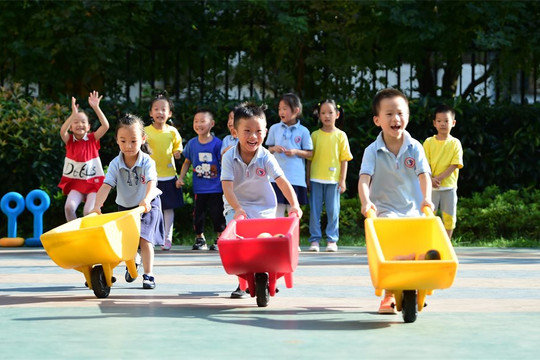 Số lượng trường mẫu giáo tăng 80% tại Trung Quốc