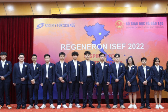 7 dự án của học sinh Việt Nam tham gia Hội thi Khoa học kỹ thuật quốc tế 2022