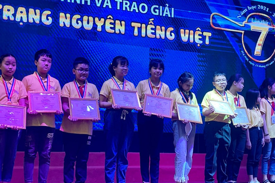 Học sinh Kon Tum đạt giải Ba cấp quốc gia "Trạng nguyên Tiếng Việt"